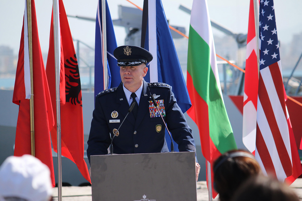 Defender Europe 2021" exercise starts in Albania, three senior NATO generals attend the ceremony